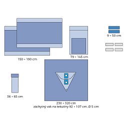 Obrázek pro produkt Set pro artroskopii kolene dvouvrstvý