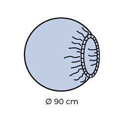 Obrázek pro produkt Návlek na přístroje Ø 90 cm