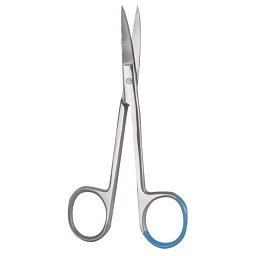 Obrázek pro produkt Ligaturní nůžky špičaté/špičaté, zahnuté, 115 mm